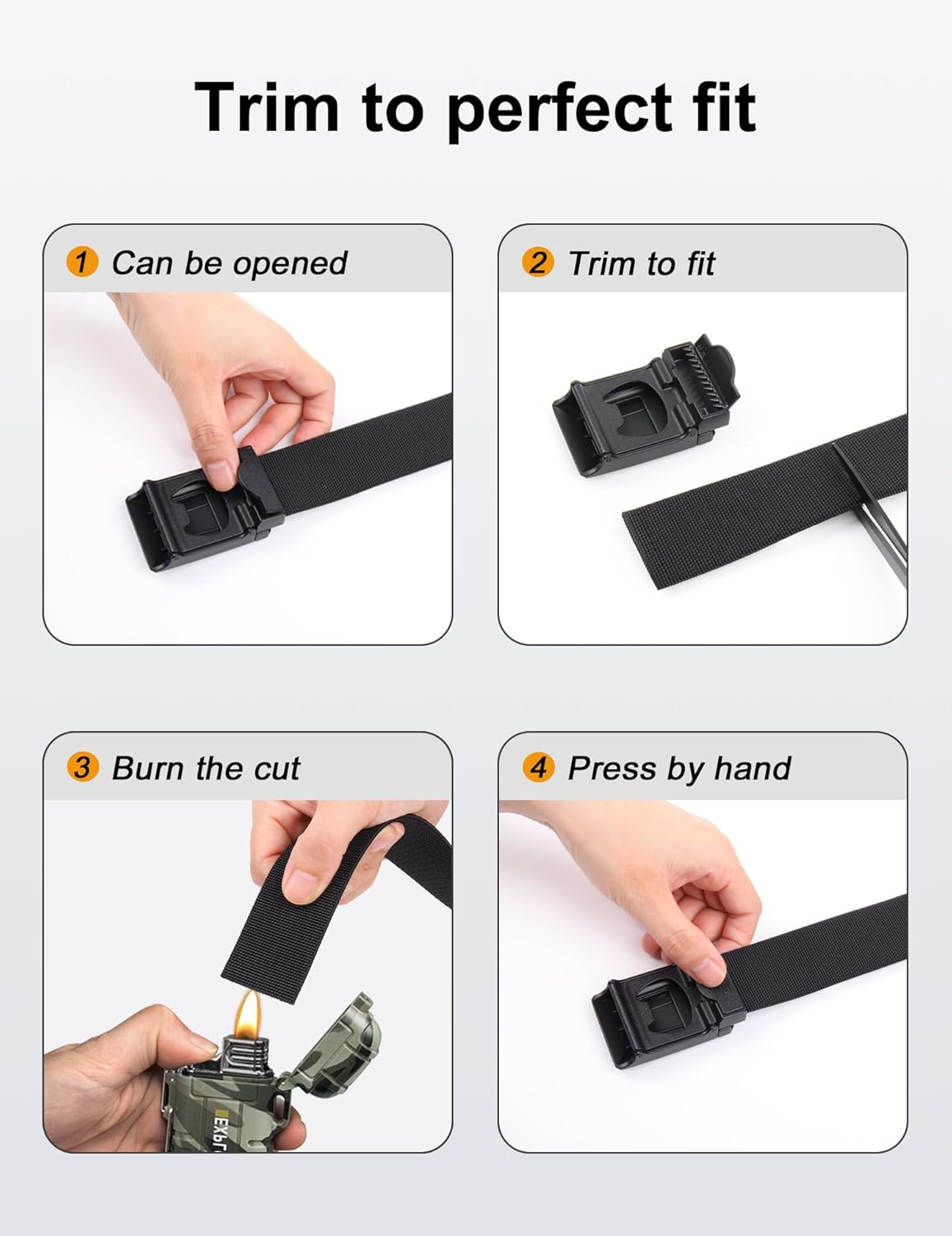 JUKMO Men's Tactical Belt