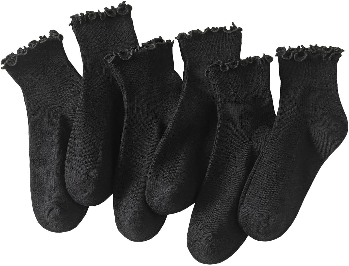 Hstyle Women’s Ruffle Ankle Socks