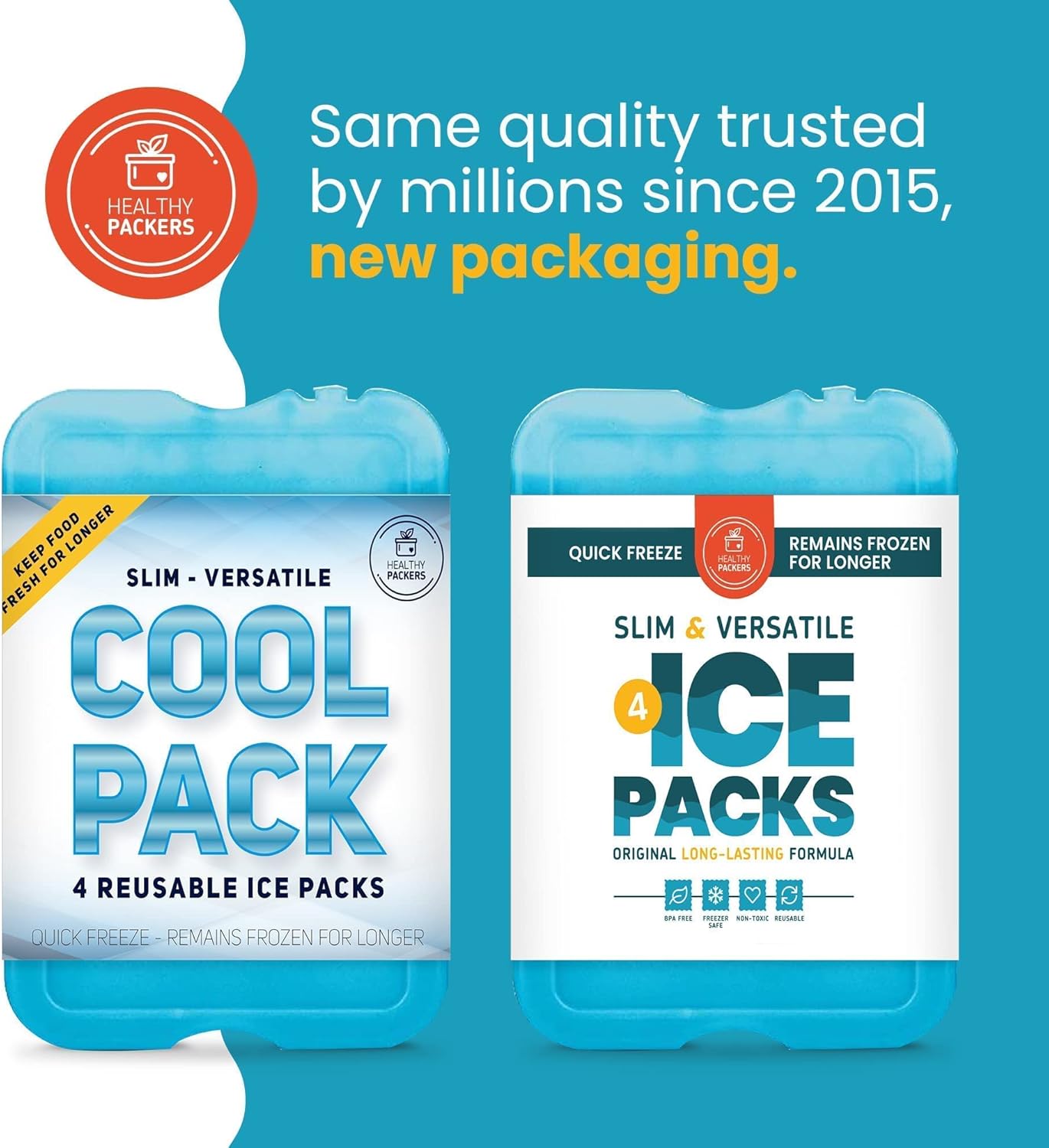 Healthy Packers Ice Packs – Reusable Cooler