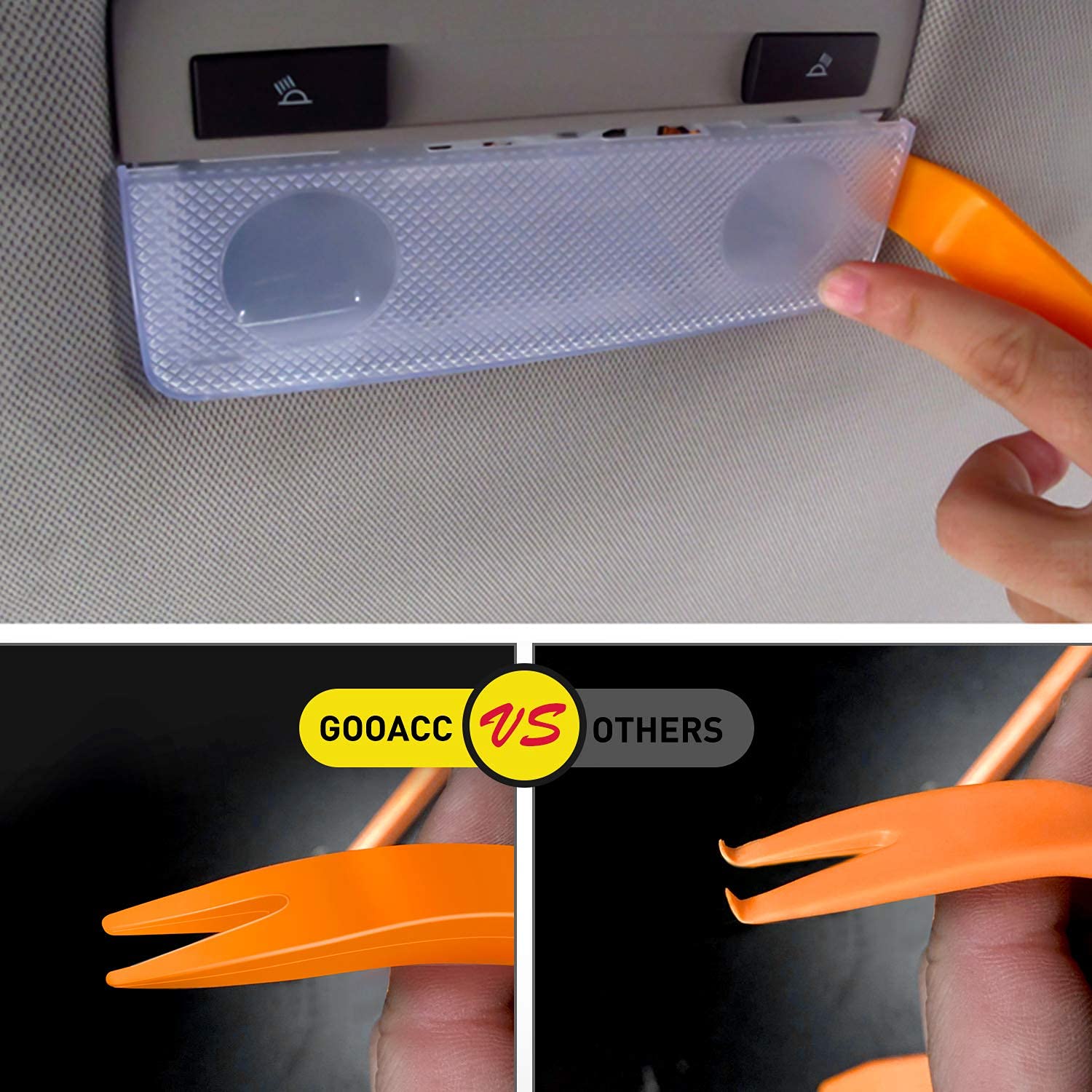 GOOACC 240PCS Car Retainer Clips Set