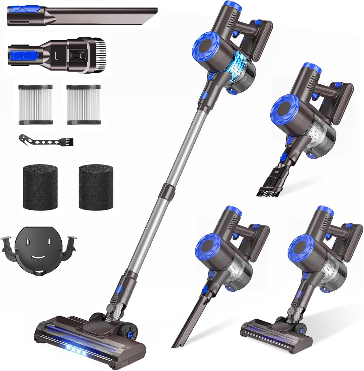 Cordless Vacuum Cleaner 8-in-1 Stick Lightweight