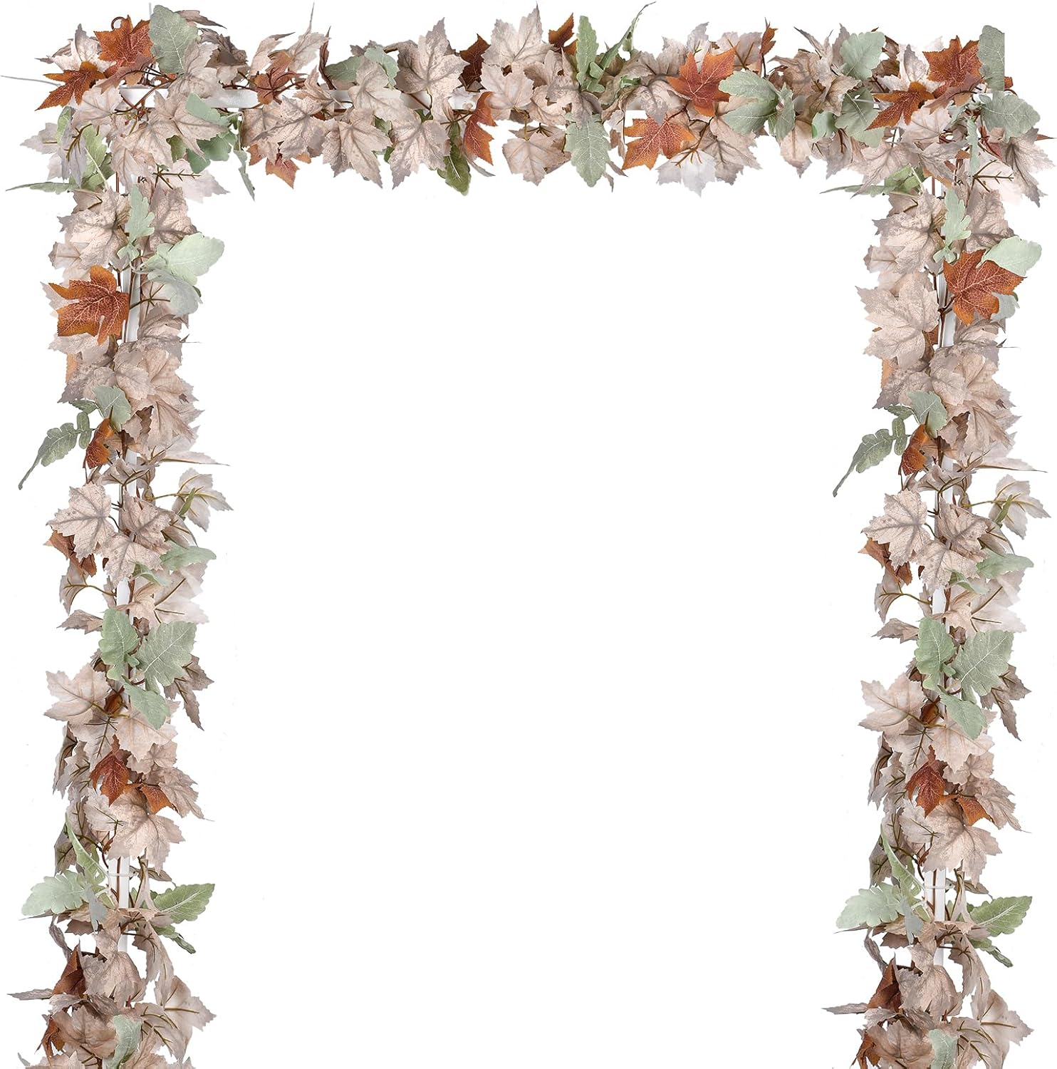 DearHouse 2 Pack Fall Garland Maple Leaf