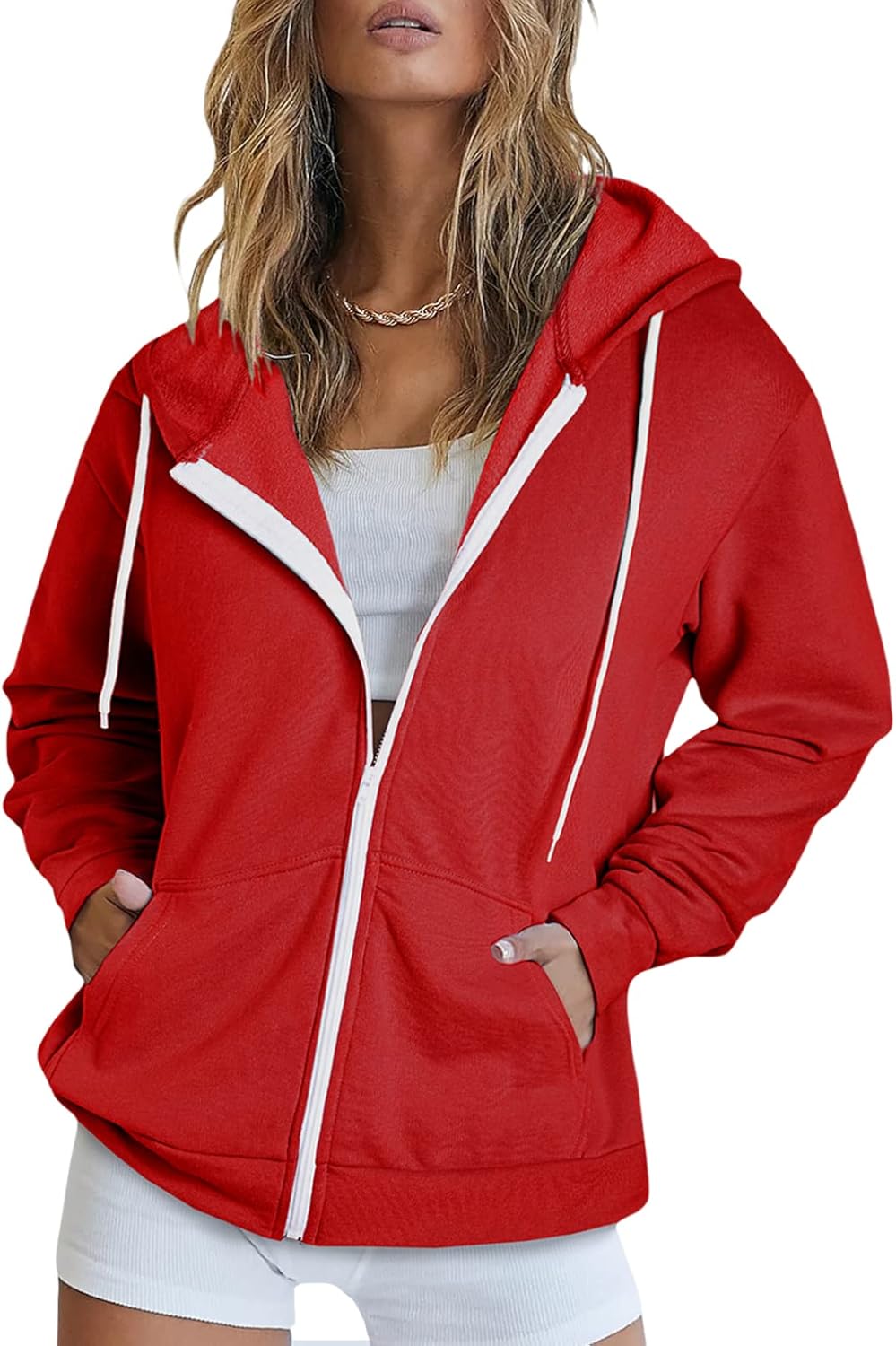 Dokotoo Women's Full Zip Up Hoodie for Women