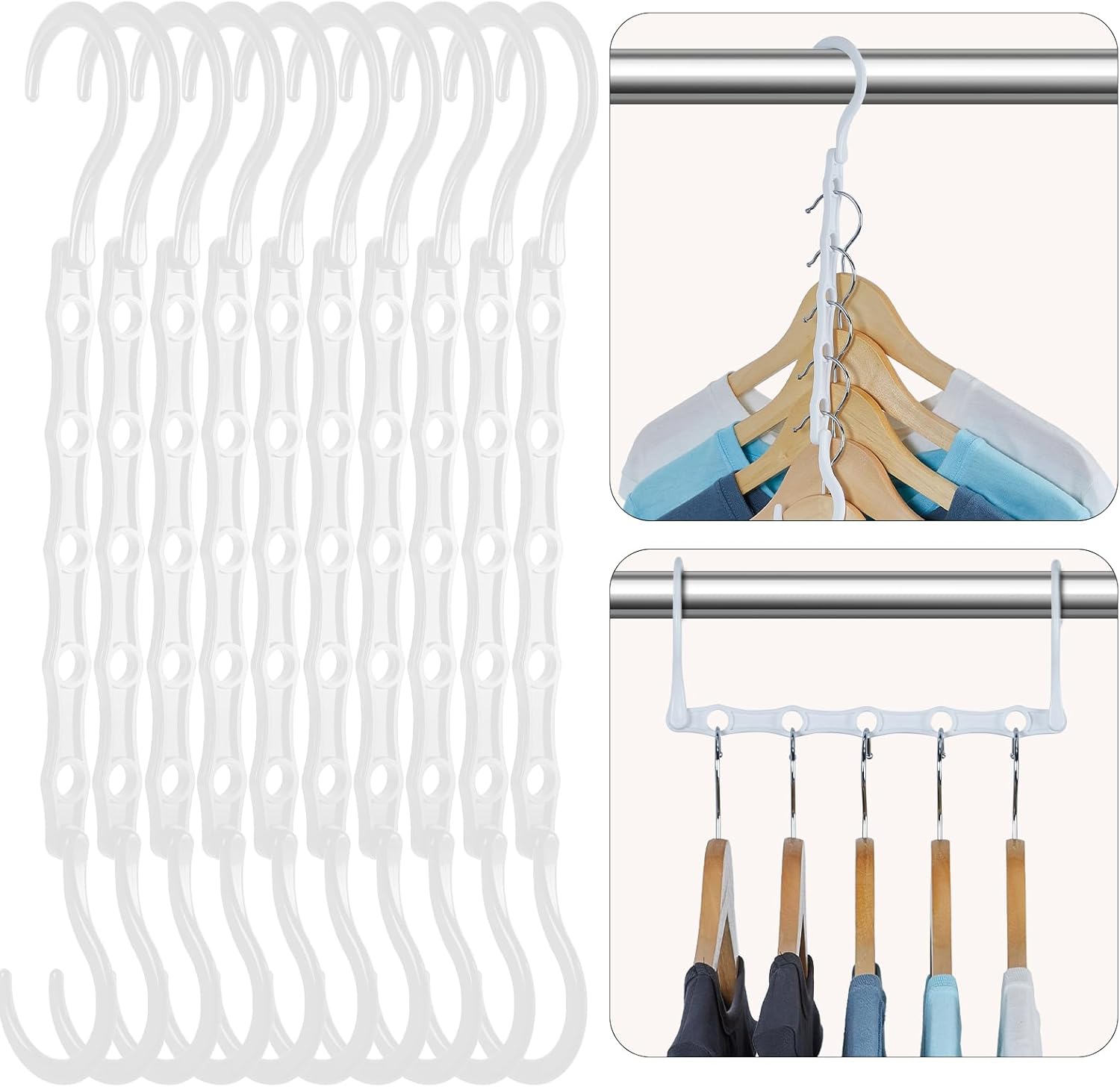 HOUSE DAY Space Saving Magic Hangers
