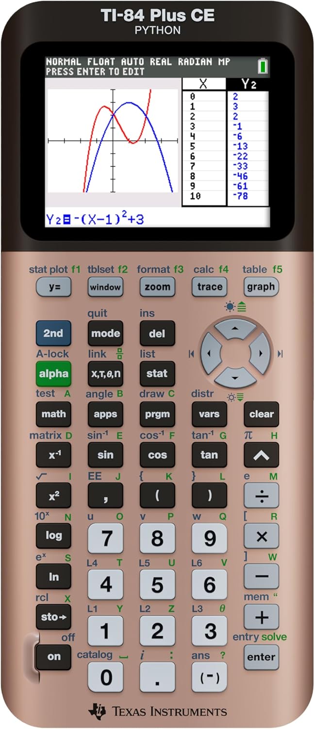TI-84 Plus CE Graphing Calculator