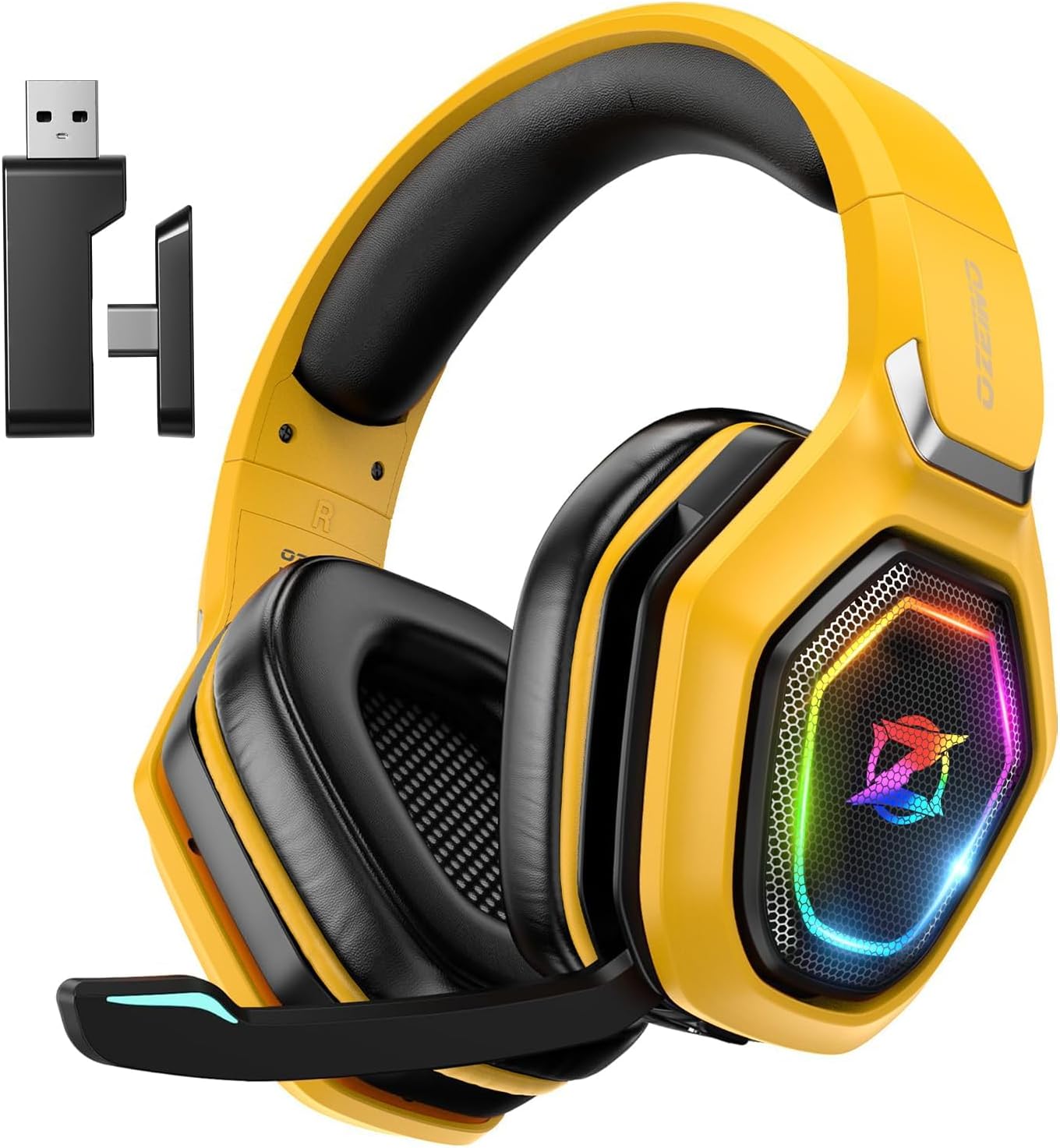 Ozeino Wireless Gaming Headset with Mic