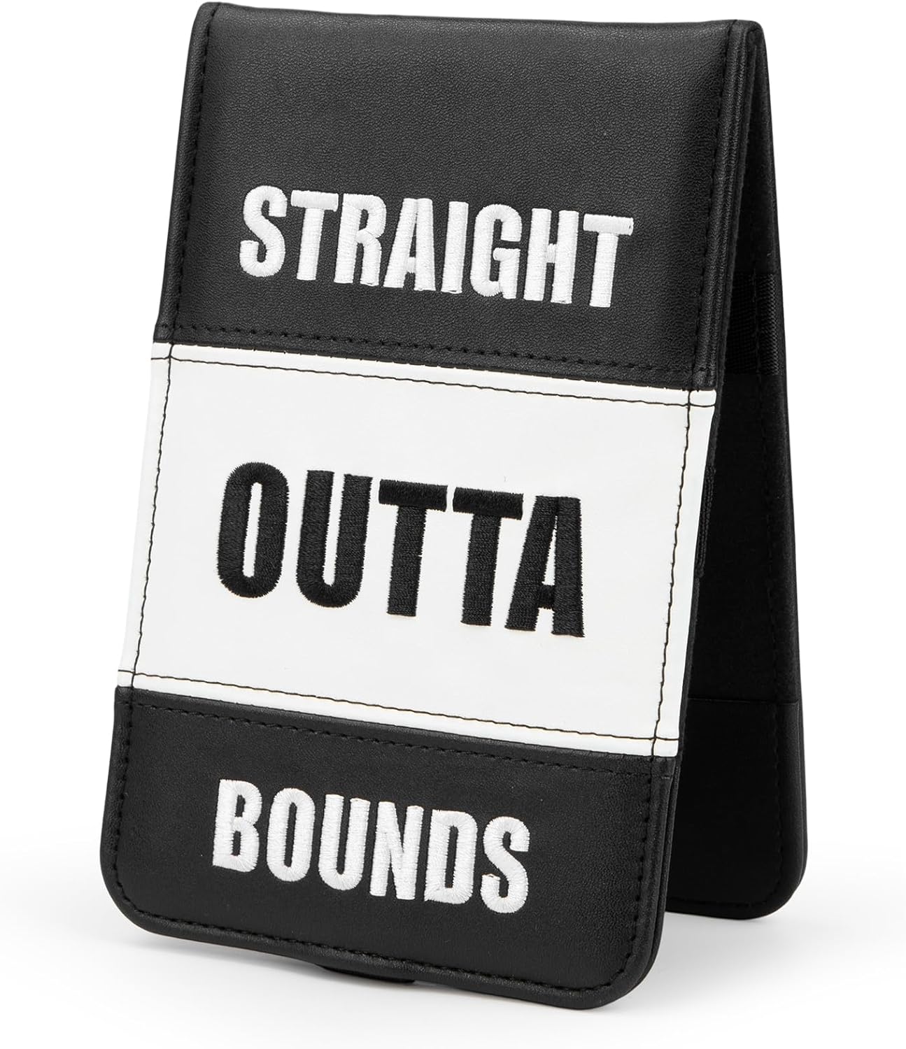 Leather Golf Scorecard Holder Cover Universal Fit