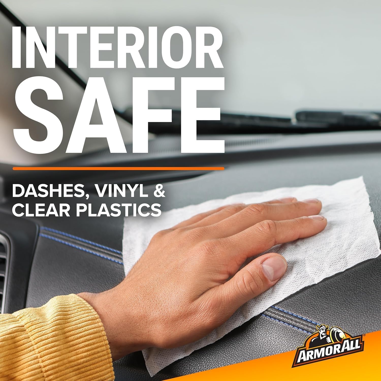 Armor All Car Cleaning Wipes 90 Count Interior and Exterior Cleaner
