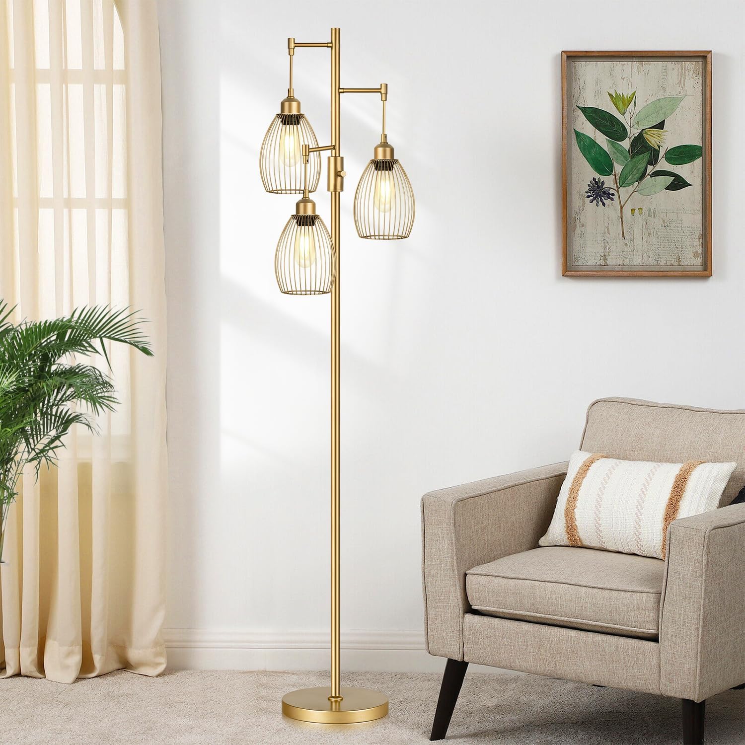 Torondo Dimmable Floor Lamp for Living Room