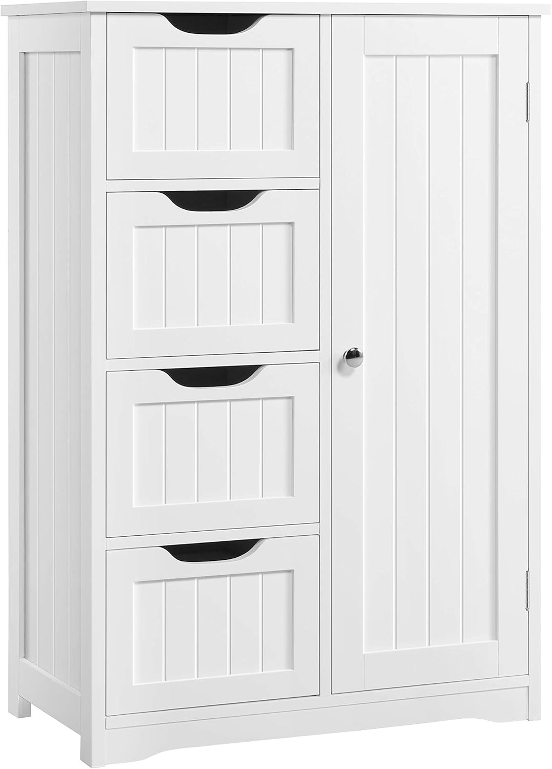 Yaheetech Bathroom Floor Cabinet Freestanding Storage Organizer