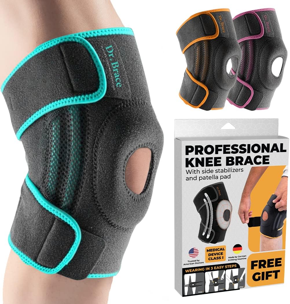 DR. BRACE ELITE Knee Brace – Side Stabilizers