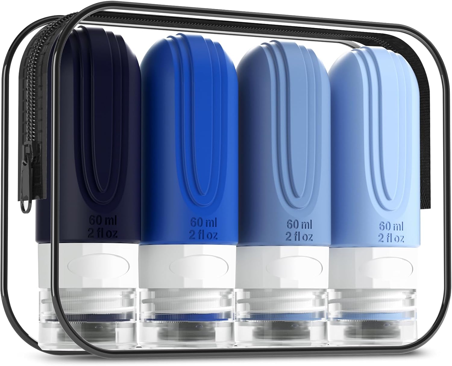 TSA Approved 3oz Leak-Proof Travel Bottles