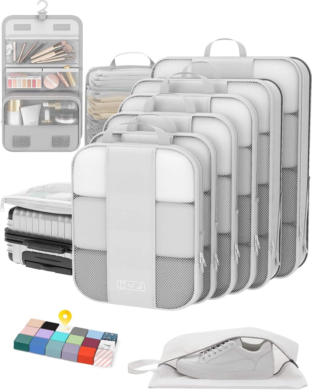 OlarHike 10 Compression Packing Cubes