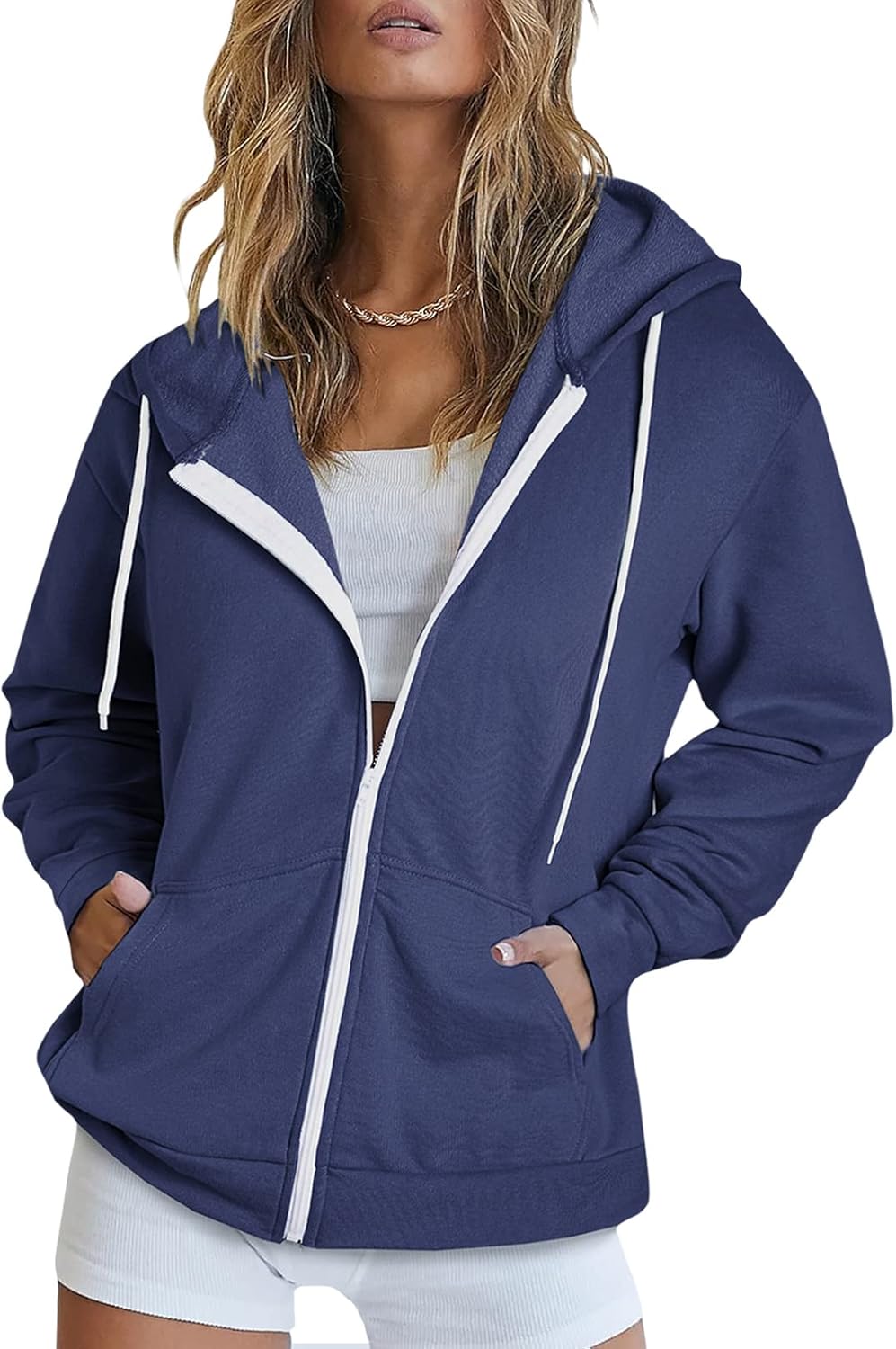 Dokotoo Women's Full Zip Up Hoodie for Women