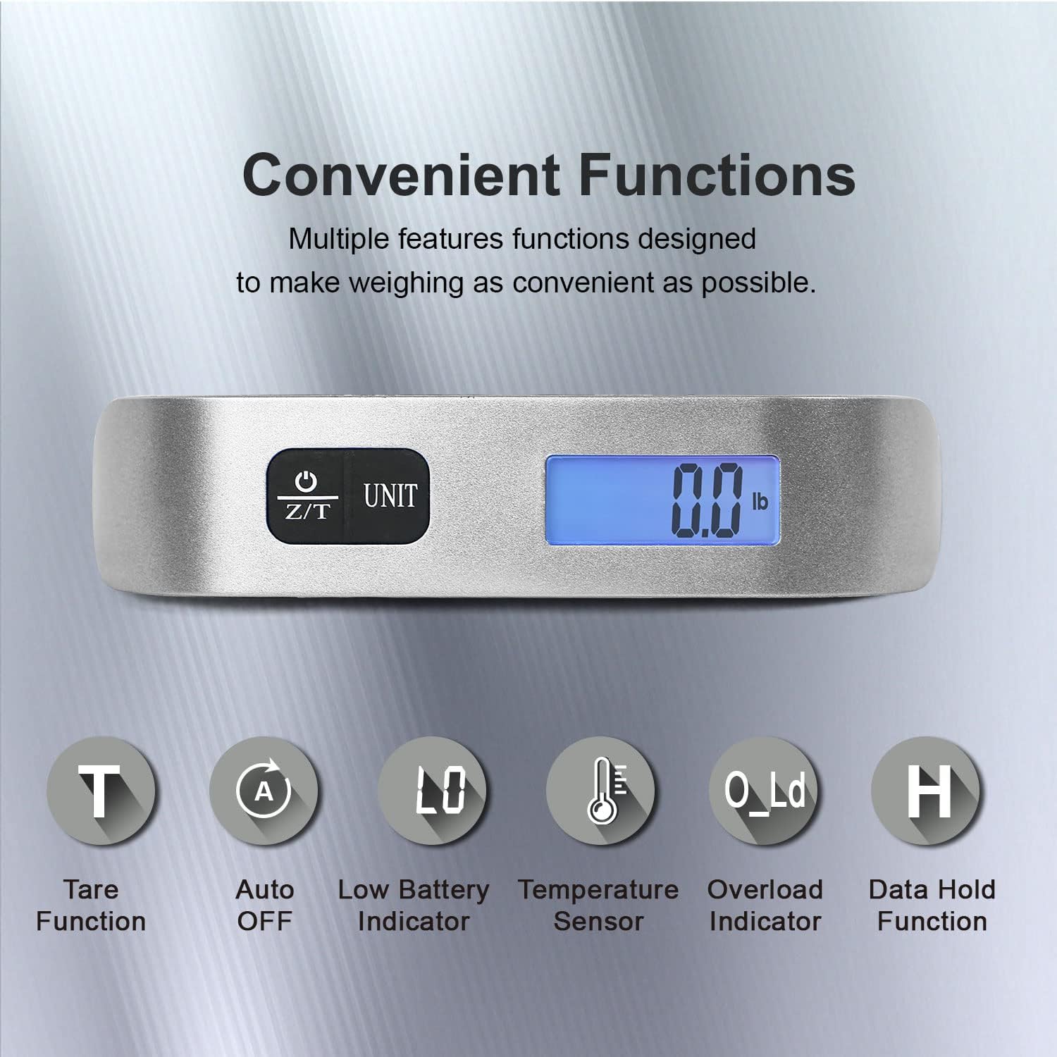Travel inspira Portable Digital Luggage Scale