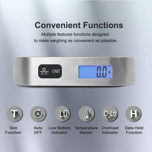 Travel inspira Portable Digital Luggage Scale