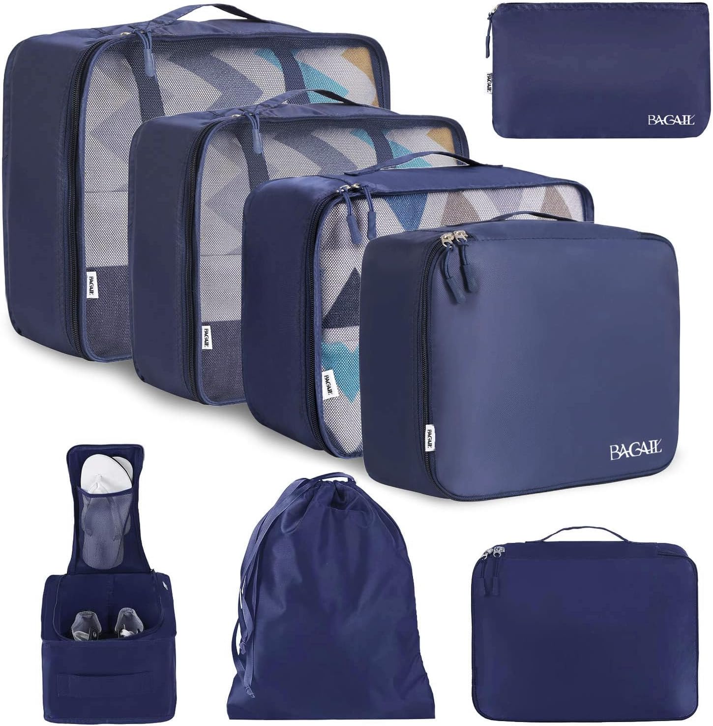 BAGAIL 8-Set Packing Cubes
