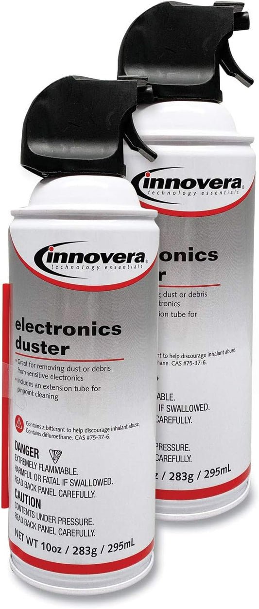 Innovera 10 Oz Compressed Air Duster Cleaner