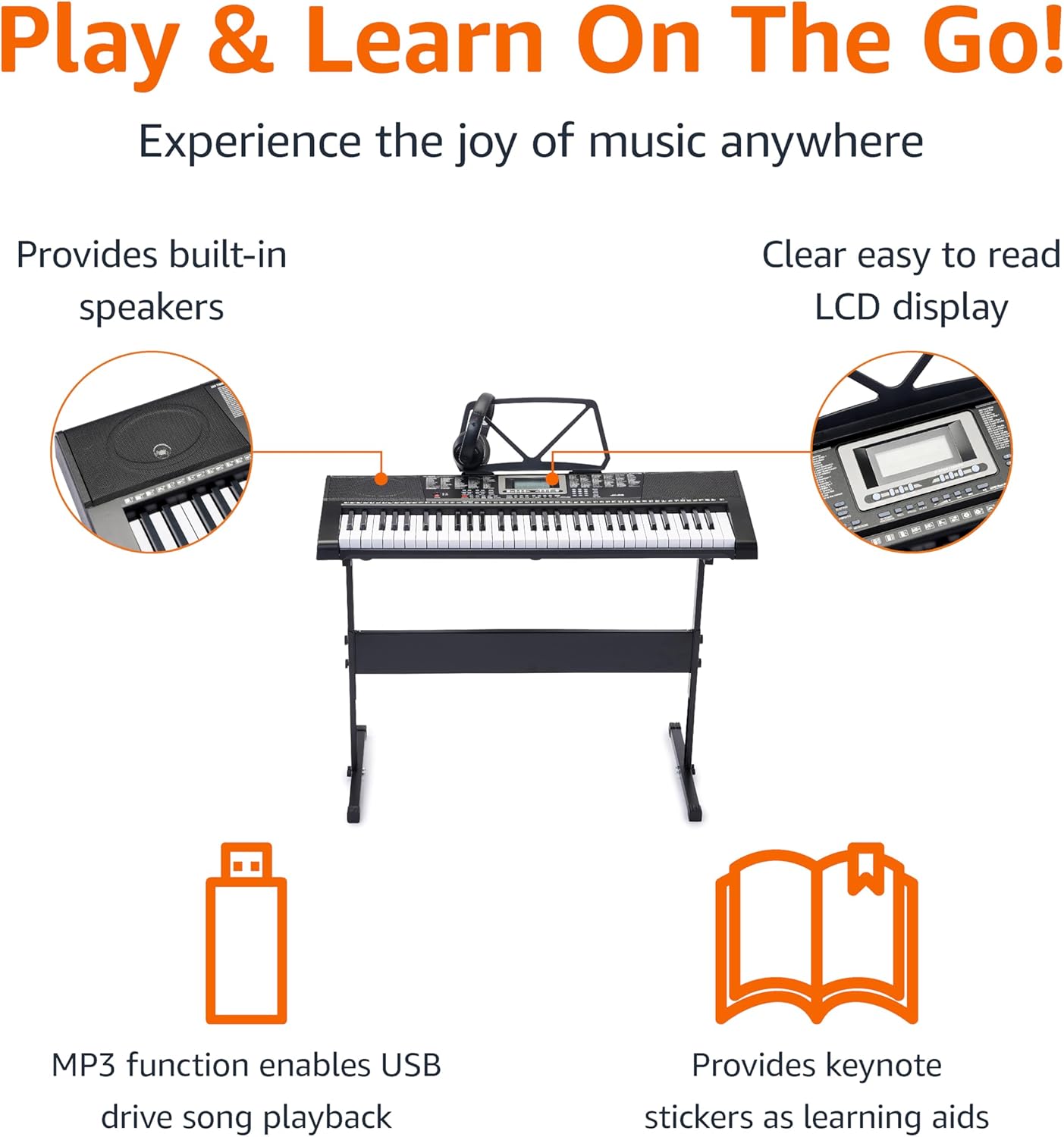 Electric Keyboard Piano