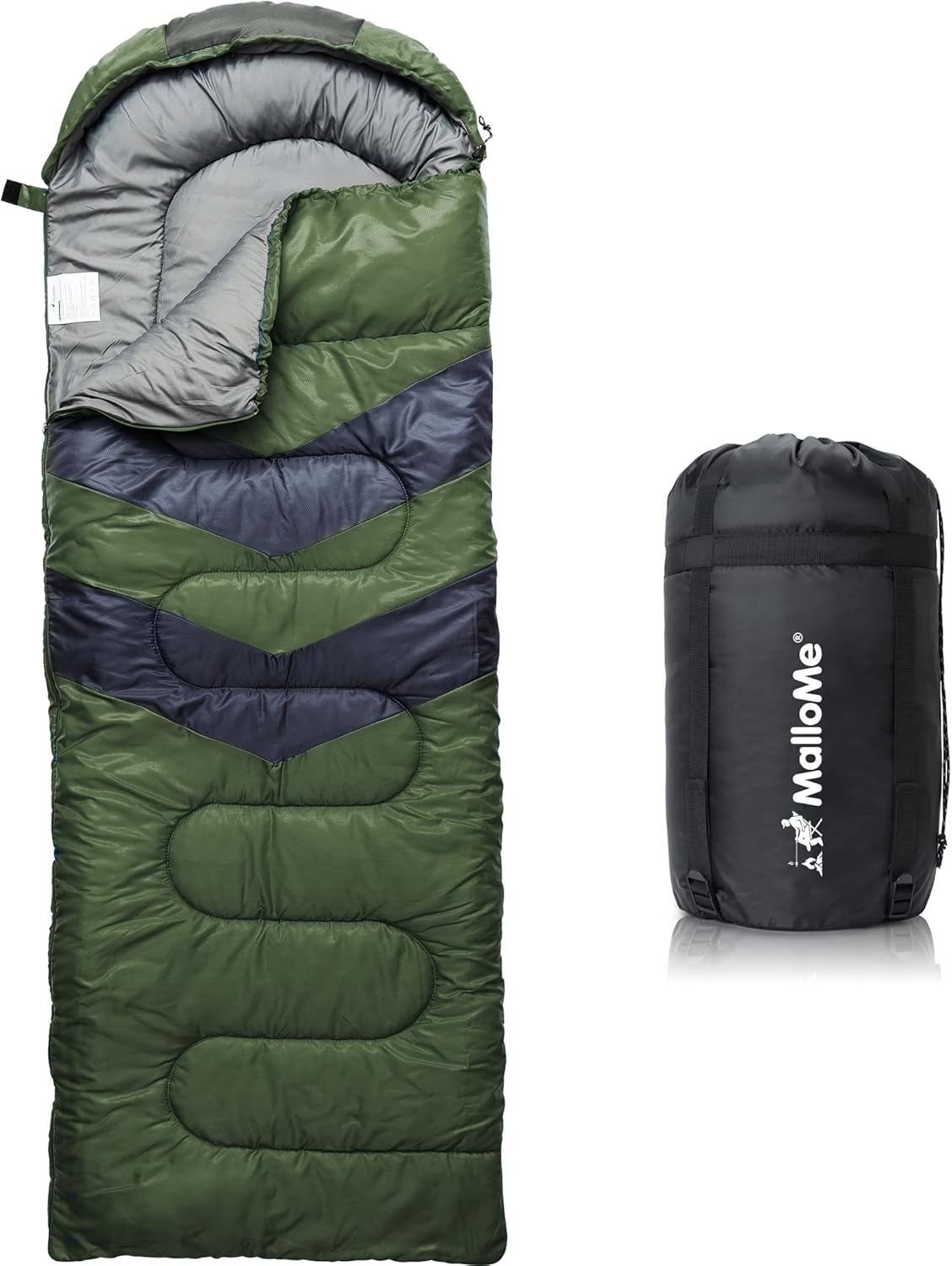 MalloMe Sleeping Bag – Lightweight Cold & Warm Camping