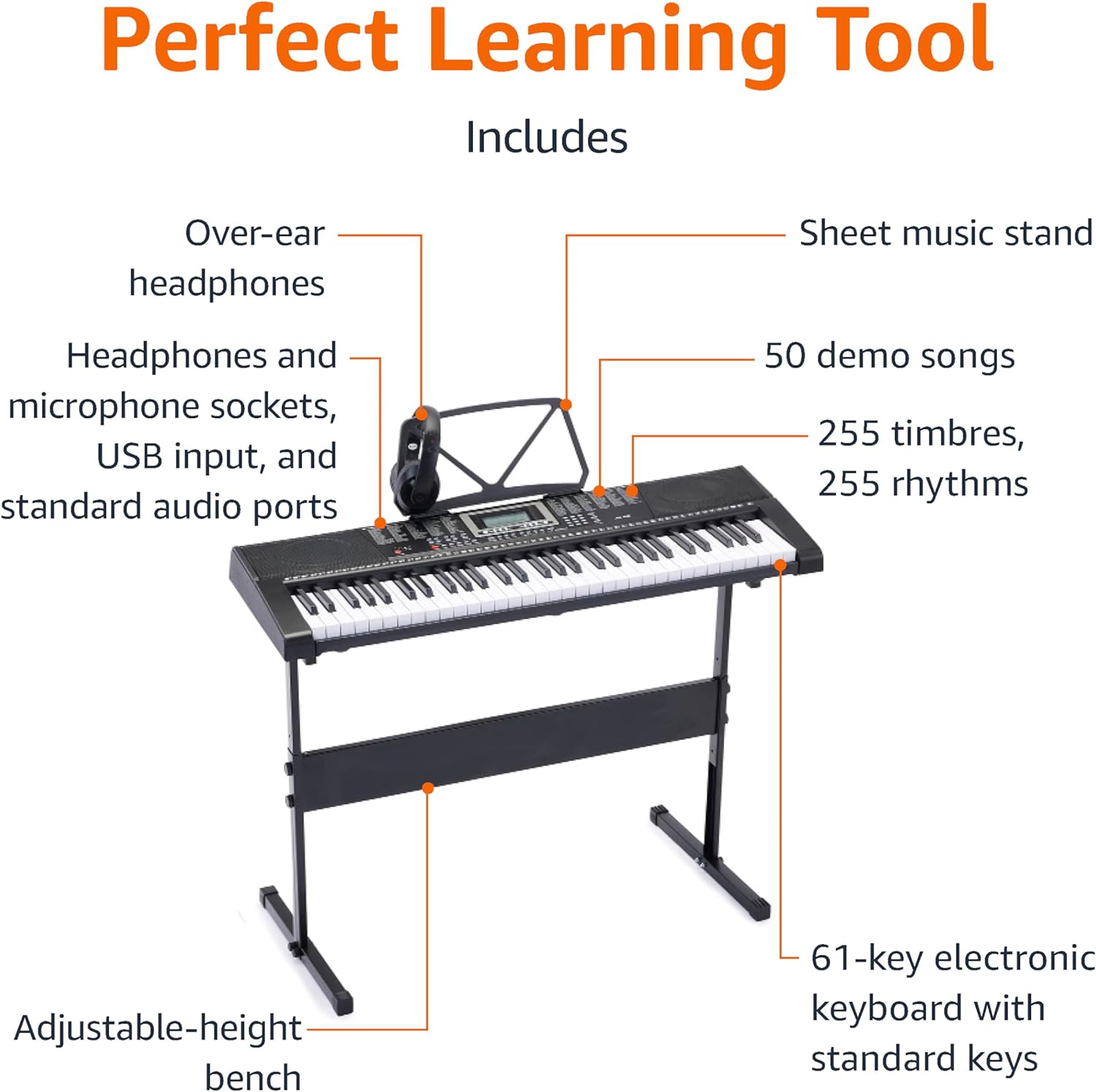 Electric Keyboard Piano