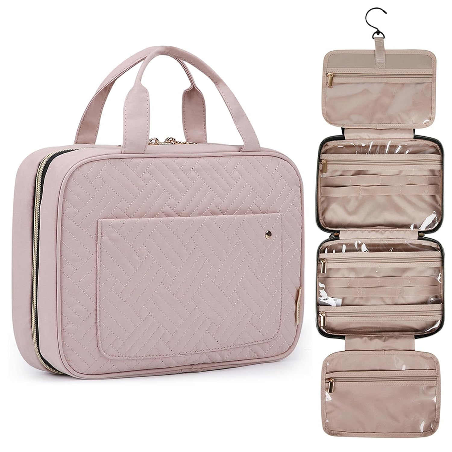 BAGSMART Hanging Toiletry Bag Travel Organizer