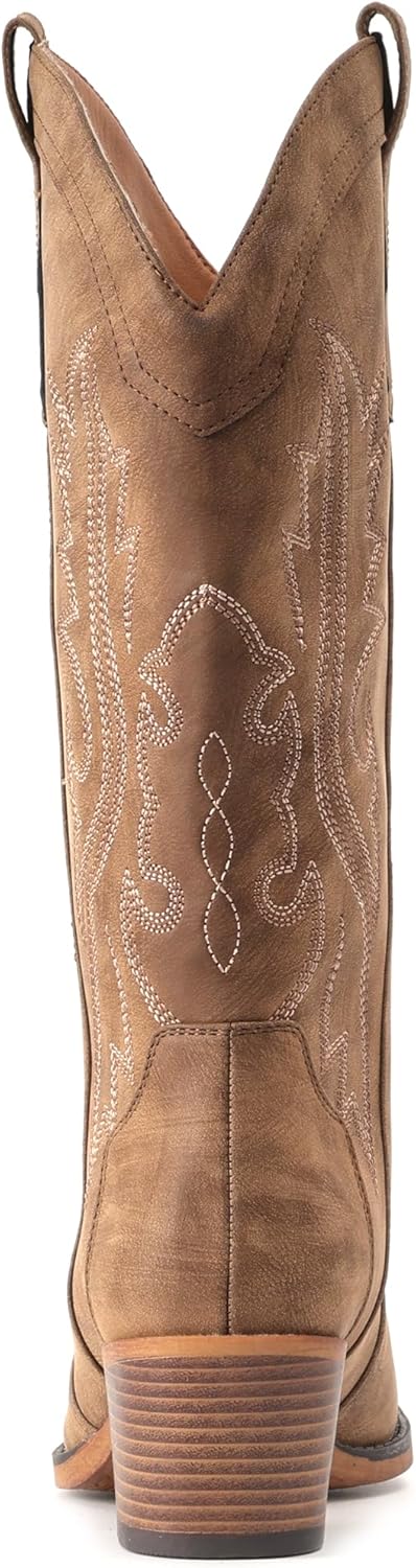IUV Cowboy Boots For Women Western Cowgirl Boots