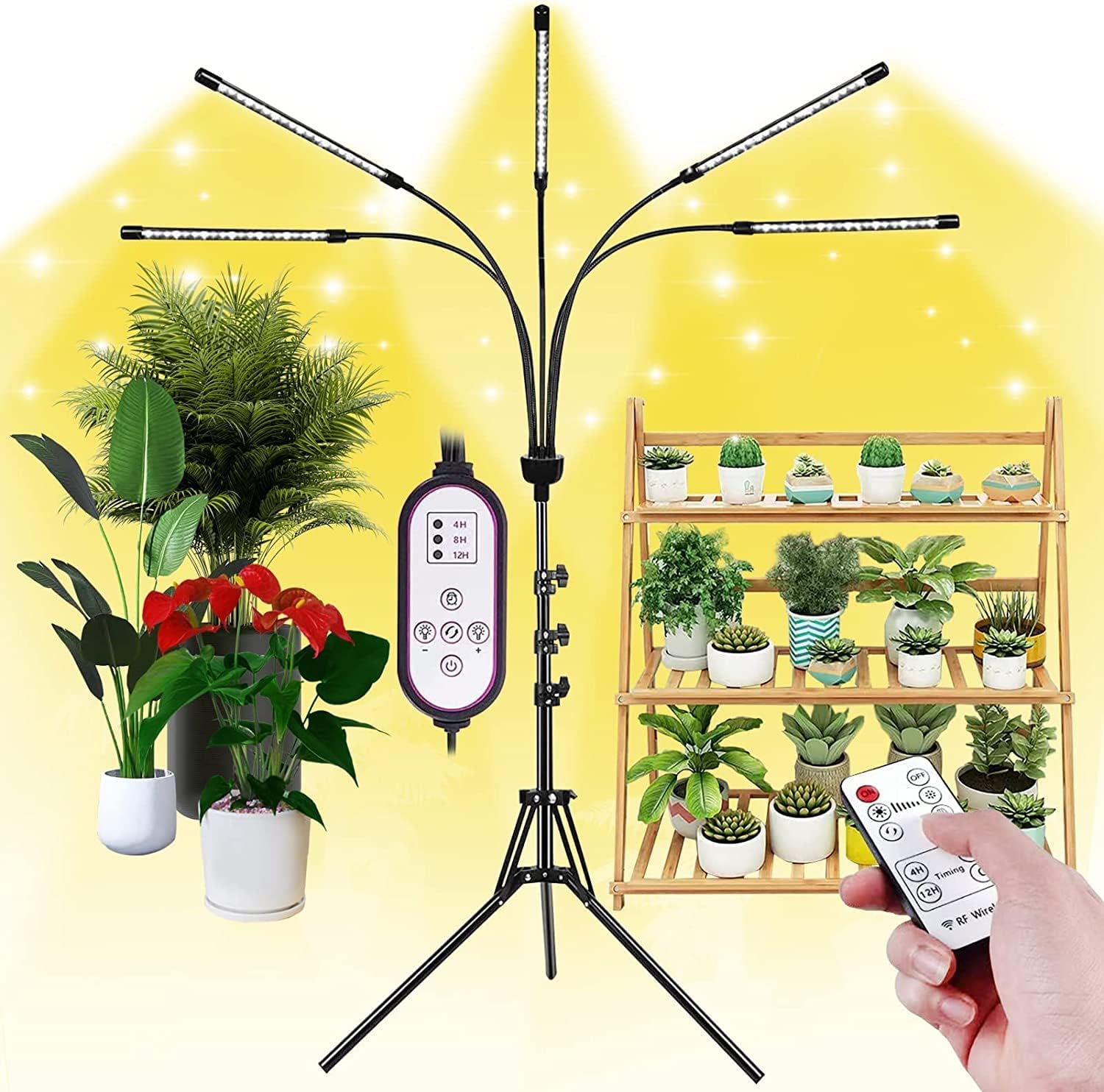 Grow Lights for Indoor Plants Full Spectrum Plant Light
