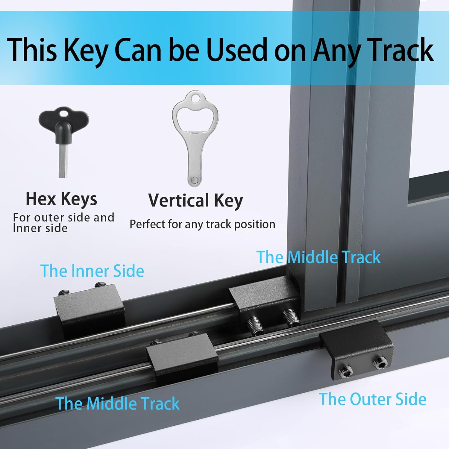 ZRFCXE Window Locks Sliding Window Locks with Key