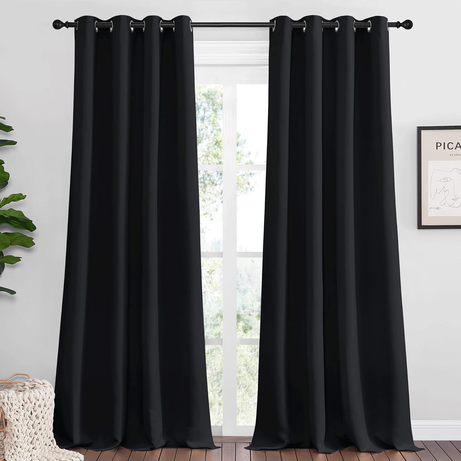 NICETOWN Halloween Blackout Curtains