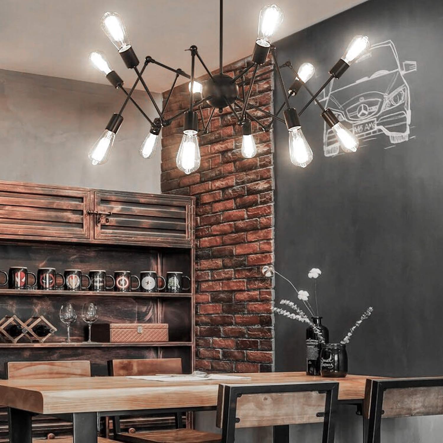 Ascher Vintage LED Edison Bulbs