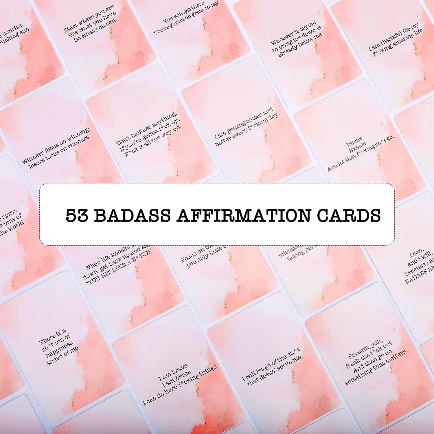 Badass Affirmation Cards