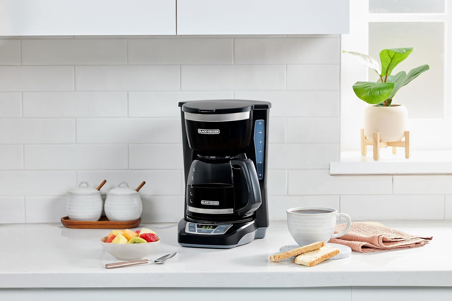 BLACK+DECKER 12-Cup Digital Coffee Maker