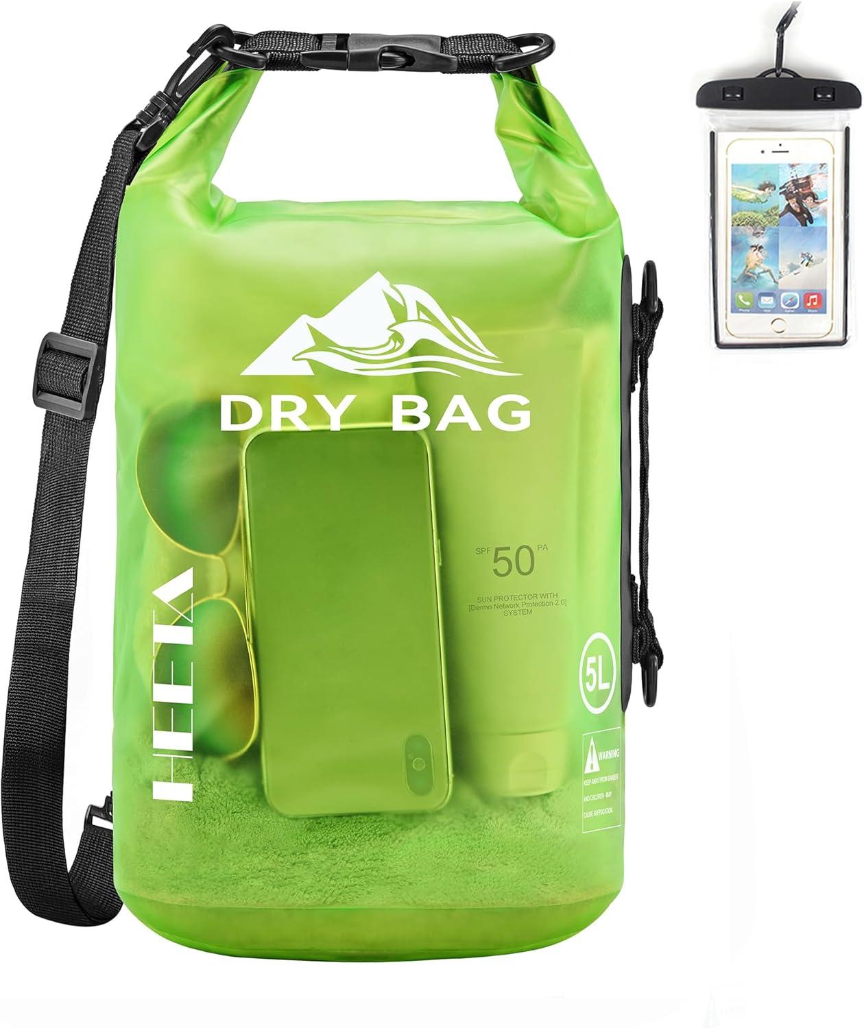 HEETA Waterproof Dry Bag for Travel