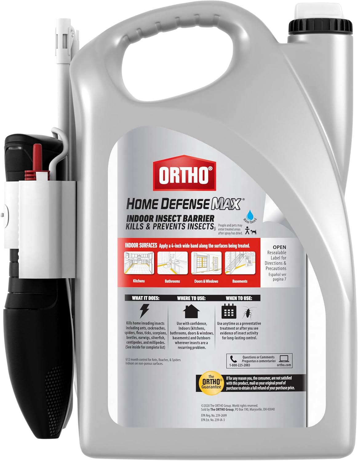 Ortho Home Defense Max – Indoor Insect Barrier