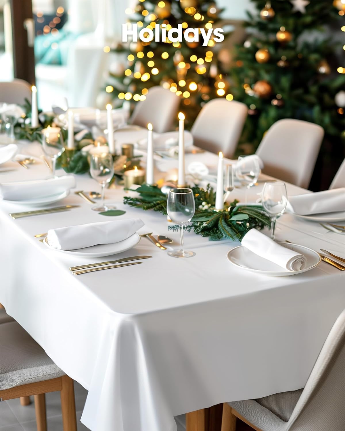 Pureegg Disposable Plastic Tablecloths