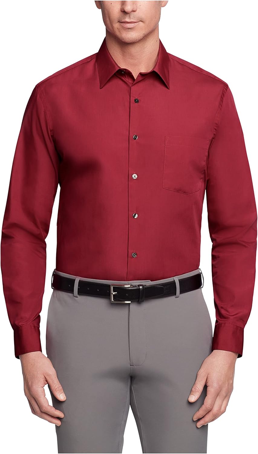Van Heusen Men's Regular Fit Dress Shirt