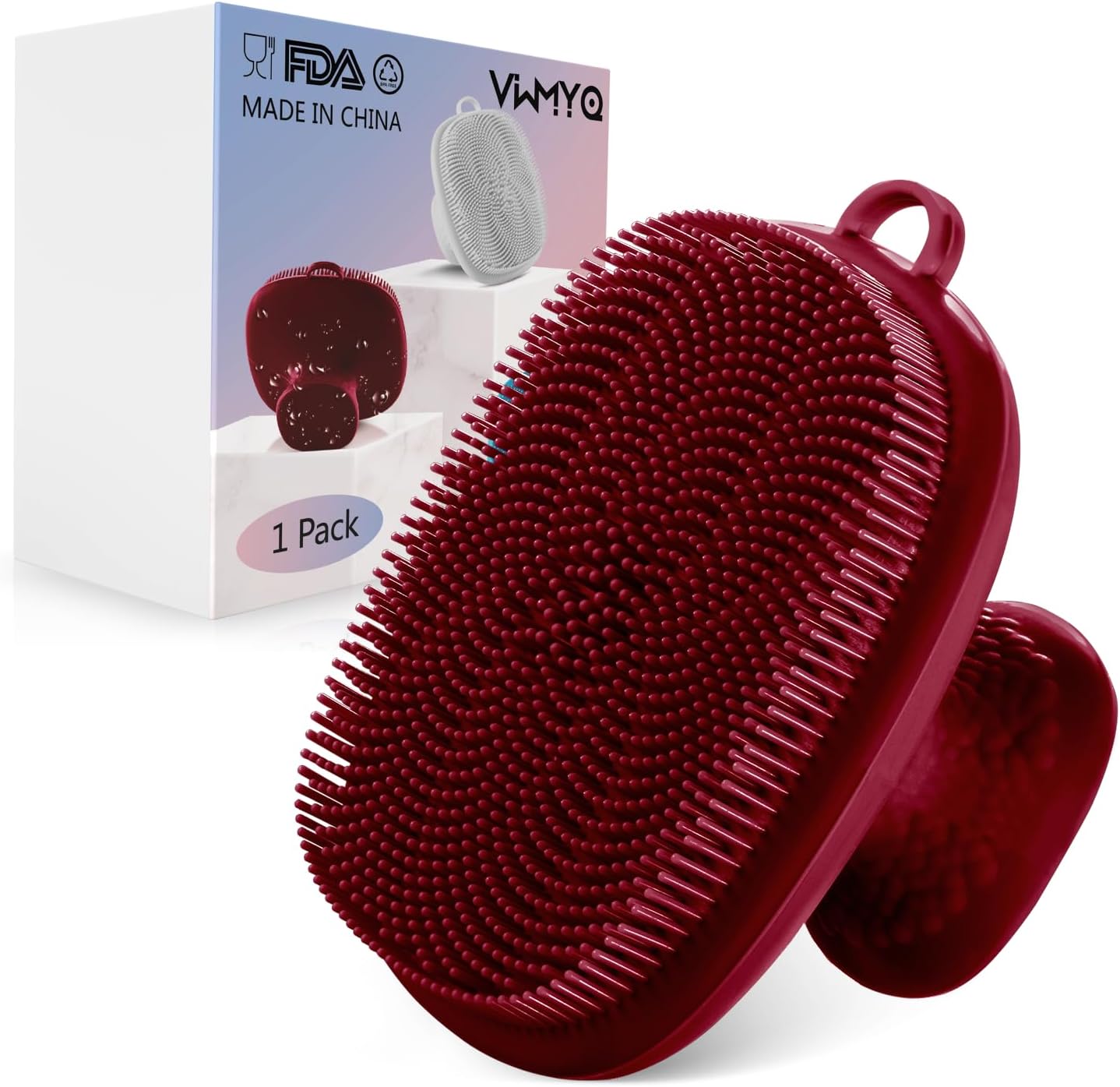 VWMYQ Silicone Face Scrubber