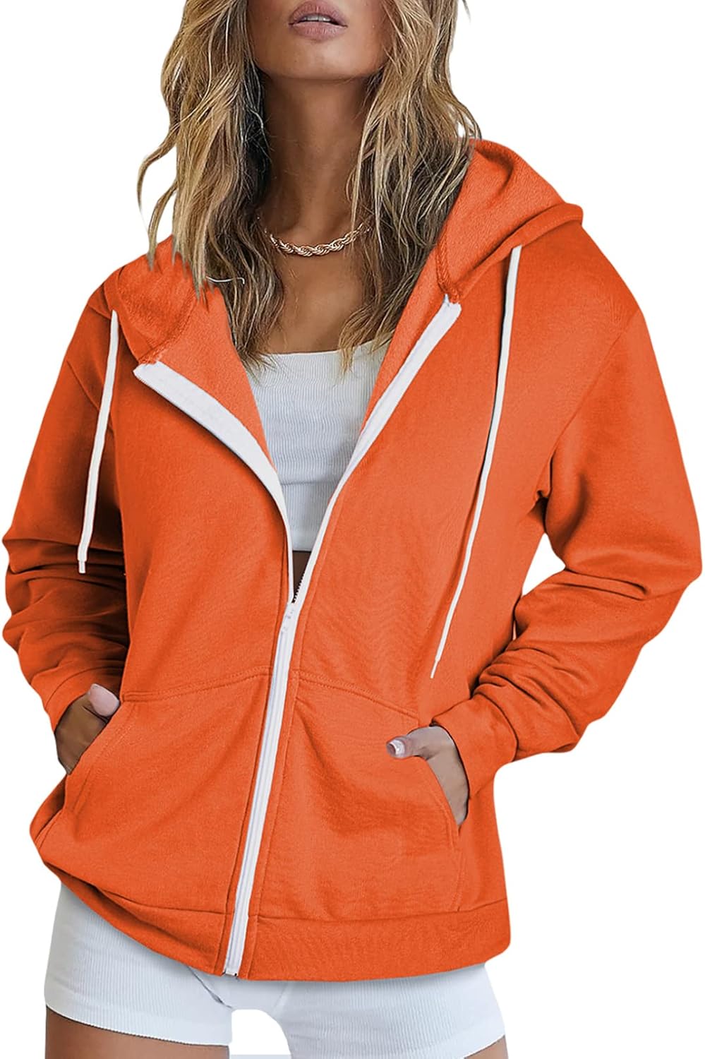 Dokotoo Women's Full Zip Up Hoodie for Women
