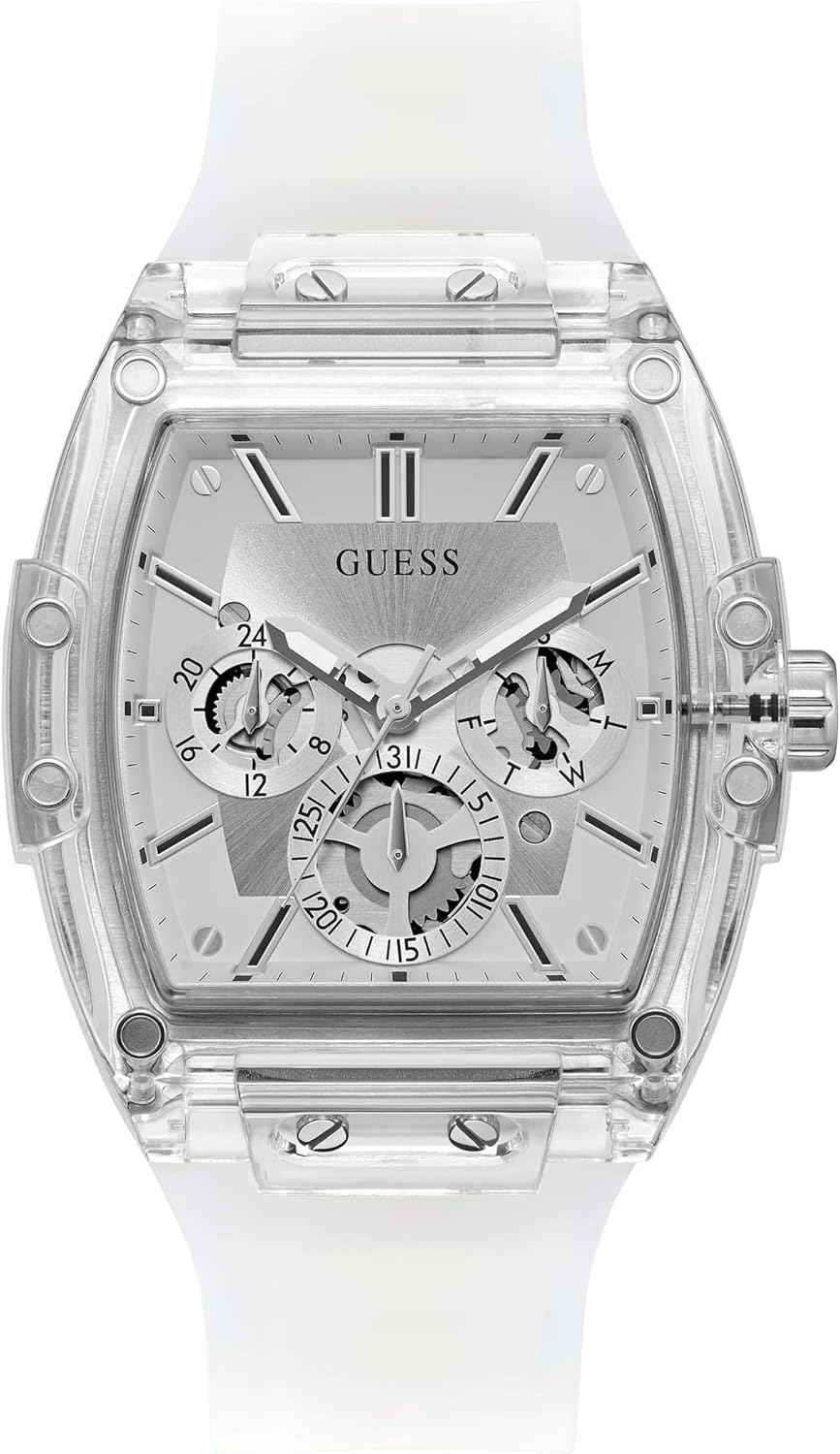 GUESS Men's Trend Tonneau 43mm Watch