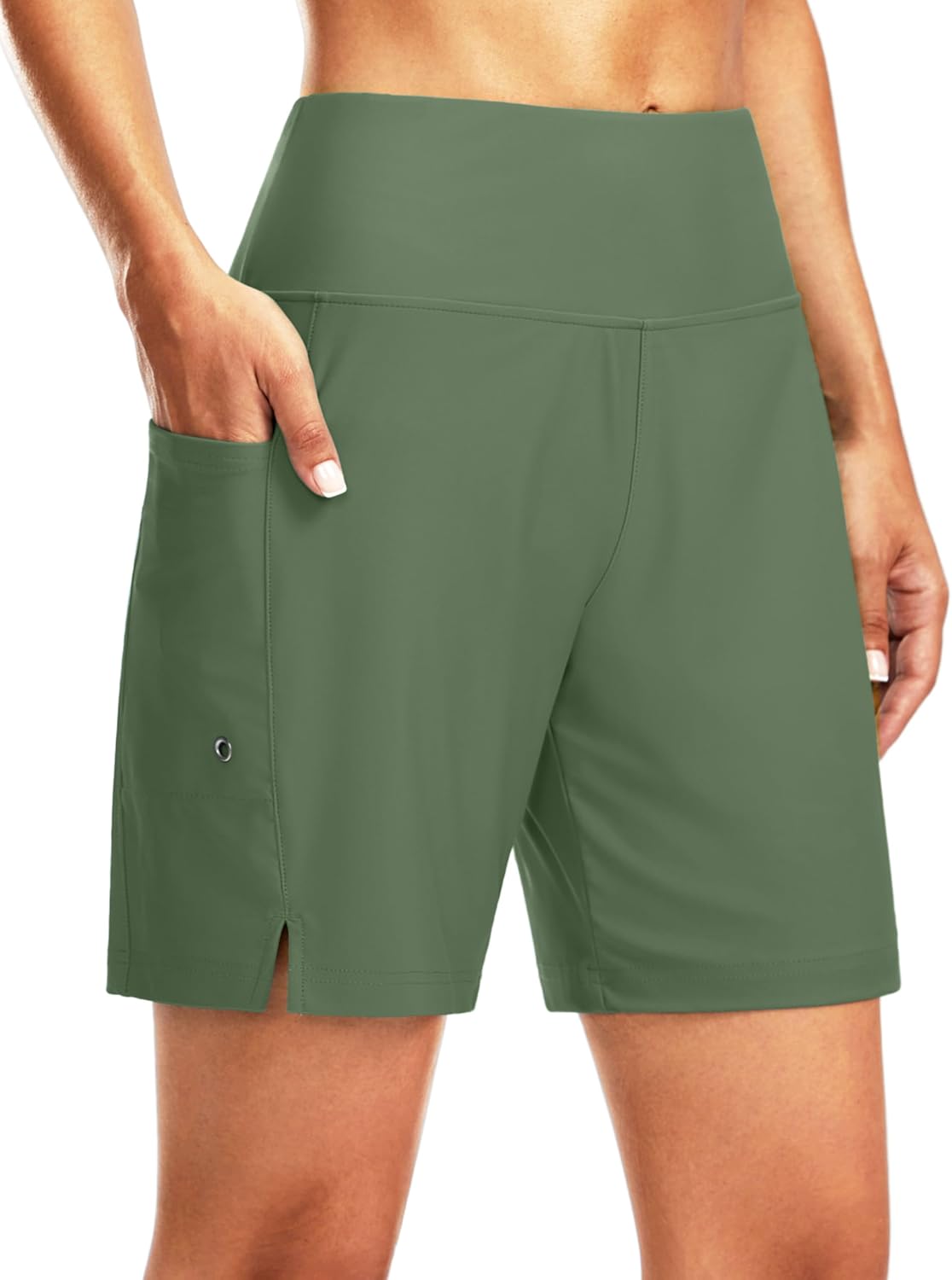 Women’s Swim Board Shorts with Liner Pockets