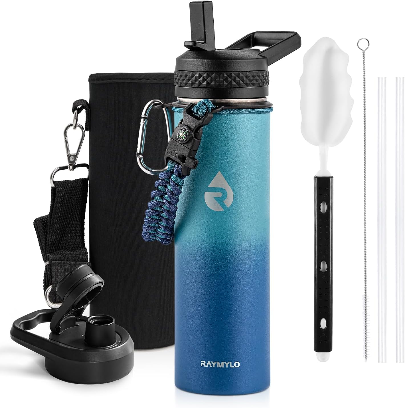 64oz Insulated Water Bottle Stainless Steel