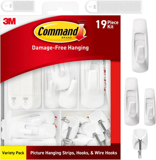Command Variety Pack with Picture Strips & Hooks