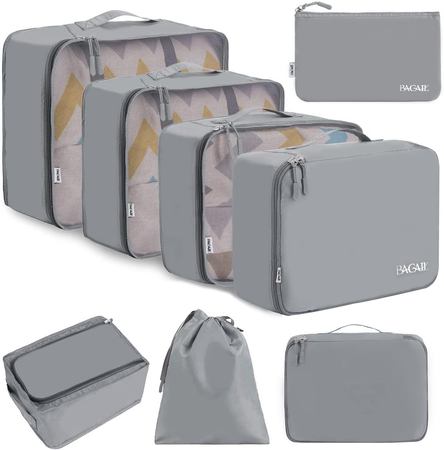 BAGAIL 8-Set Packing Cubes