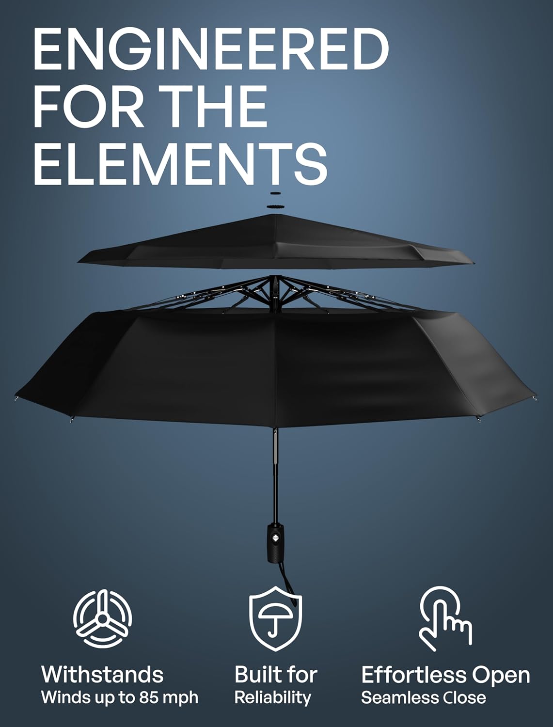 REPEL Windproof Travel Umbrella
