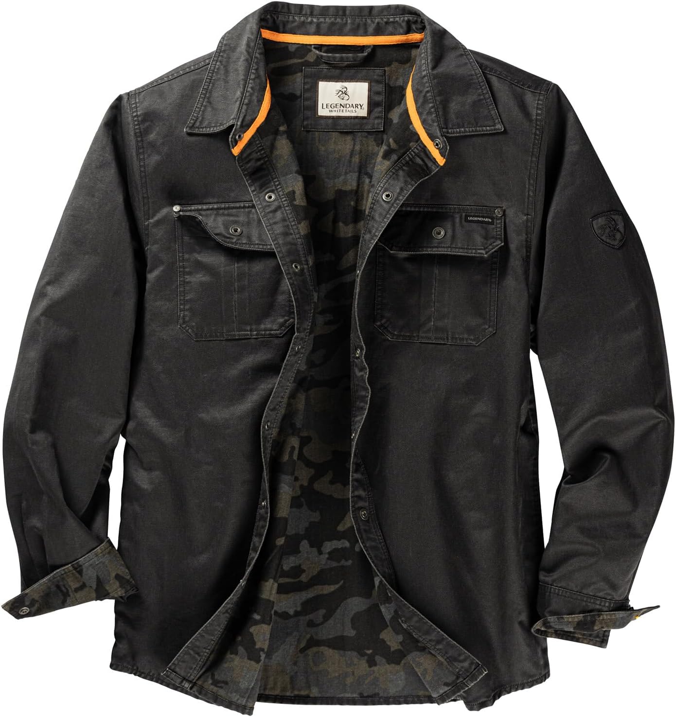 Legendary Whitetails Men's Flannel Lined Shirt Jacket
