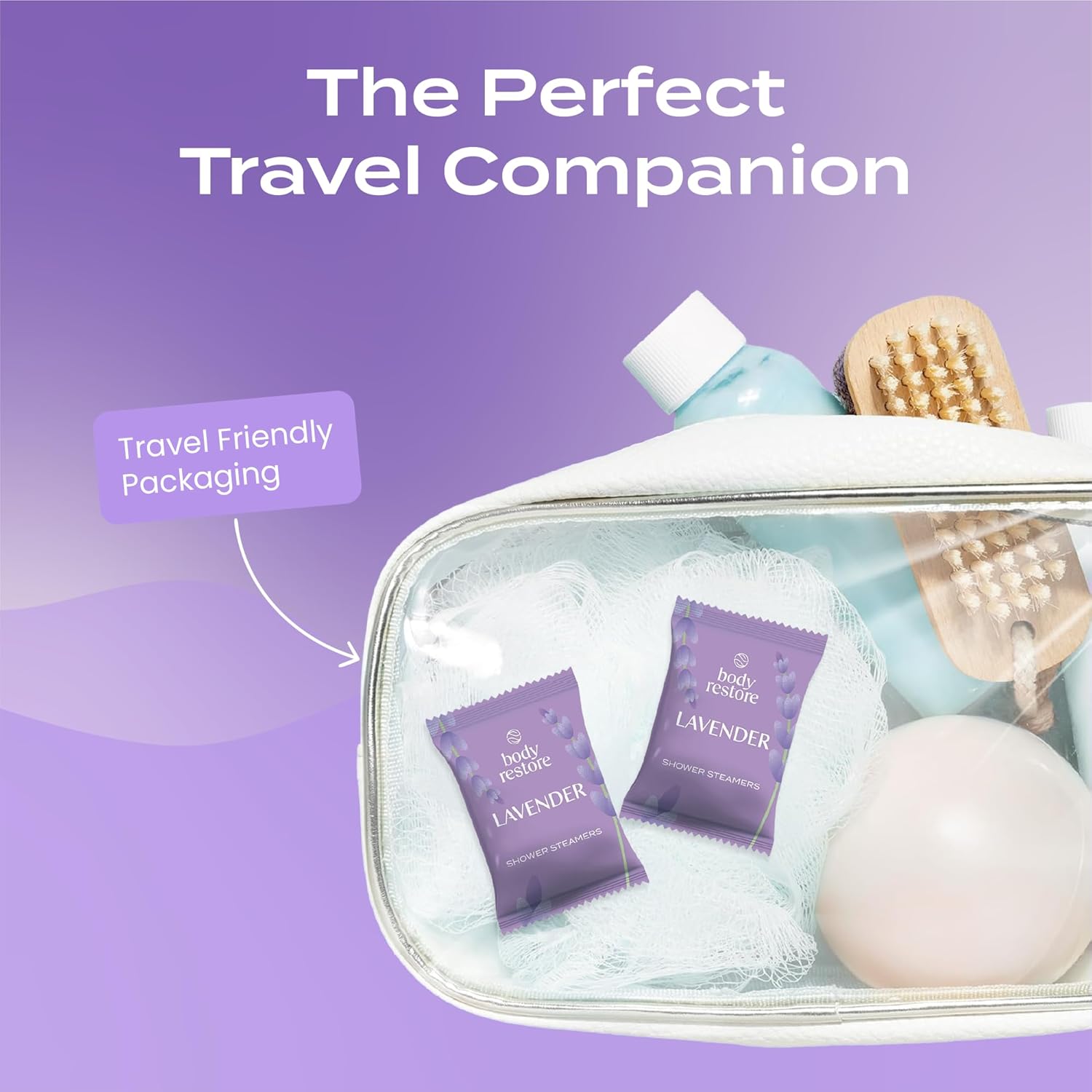 Body Restore Shower Steamers Relief Lavender