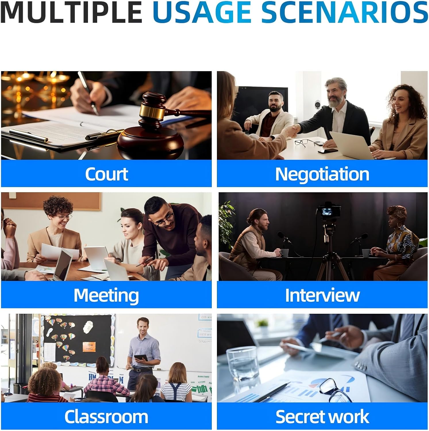 1080P Body Camera Long Battery Life Micro Pen Camera