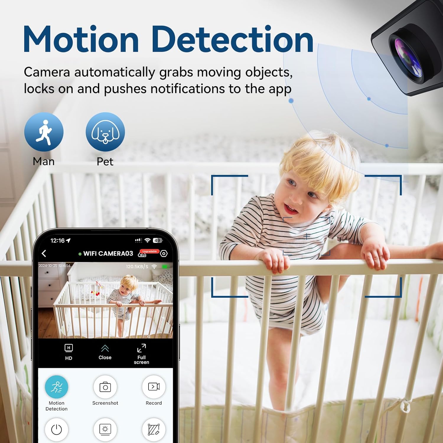 Hidden Camera Nanny Cam for Home