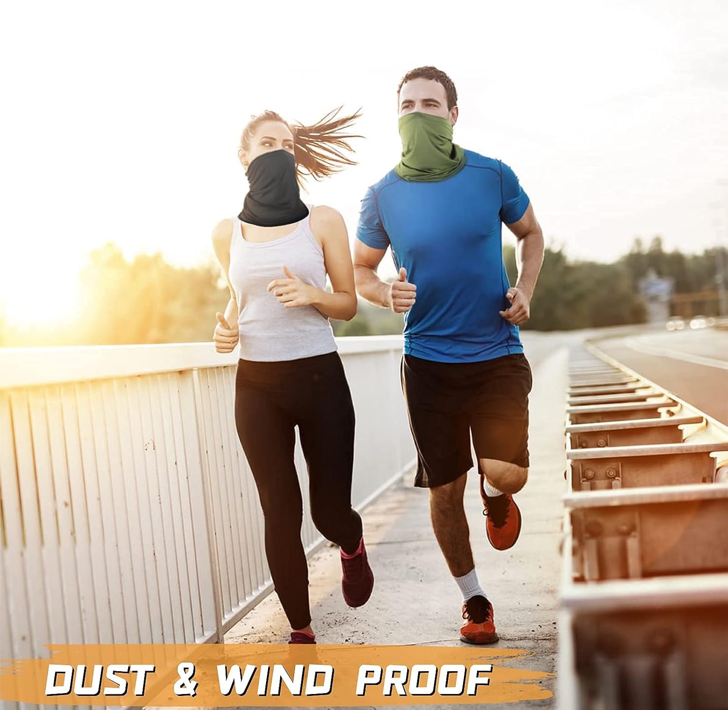 Neck Gaiter Bandana Face Mask for Men Women